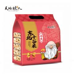 天地粮人 东北十谷米1750g 350g*5小包 五谷杂粮粗粮粥料送礼礼品福利年货礼包 礼袋装