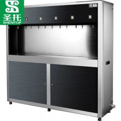 圣托（Shentop） 两开四温三级过滤开水器 学校医院大型直饮机 不锈钢自动开水机 工厂饭堂用饮水机 DBA08