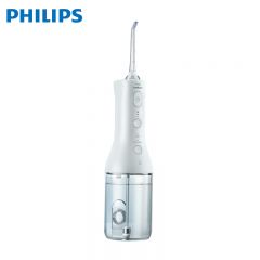 飞利浦（PHILIPS） HX3826/31 冲牙器洗牙器水牙线 成人便携式洁牙器 立式手持2种洁齿模式 美牙舱白
