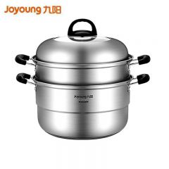 九阳（Joyoung） ZGH2802蒸锅 汤锅 家用304不锈钢锅三层蒸笼28CM