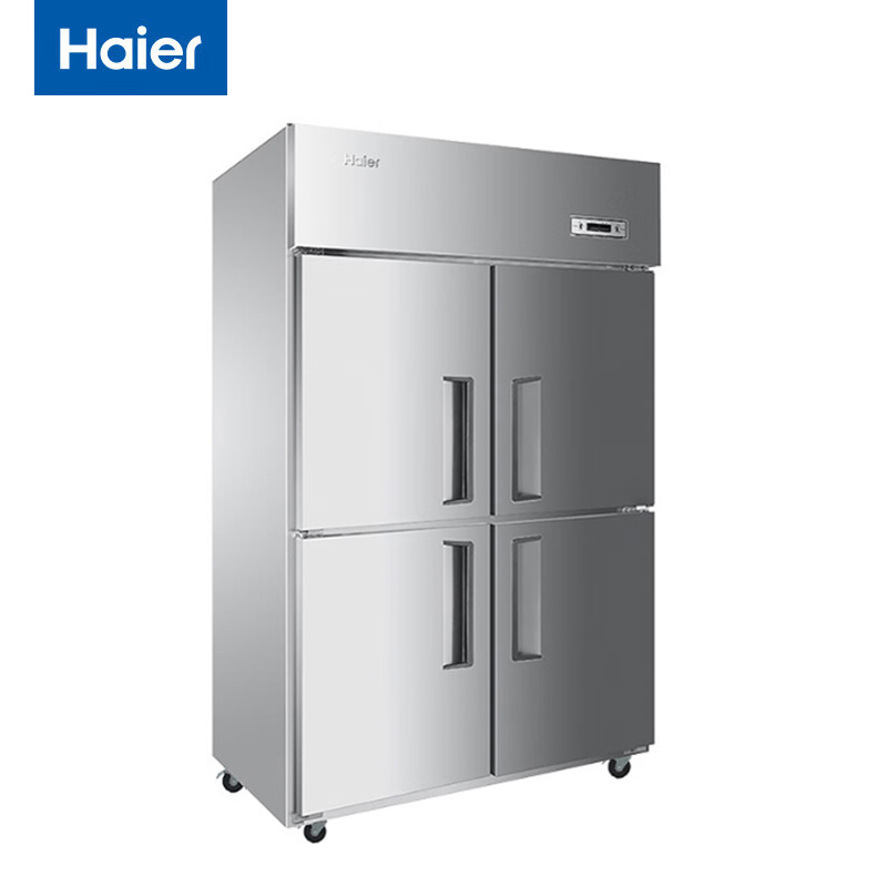 海尔（Haier） SL-1050D4商用厨房冰箱全冷冻全铜全钢四门四开门大容量酒店饭店餐厅食堂保鲜不锈钢