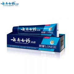 云南白药 男士朗健牙膏吸烟人士专研祛烟渍清新亮白护龈薄荷180g/支