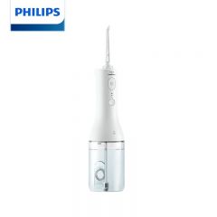 飞利浦（PHILIPS） HX3801/11电动冲牙器 水牙线洗牙器 三种强度便携充电式 白色