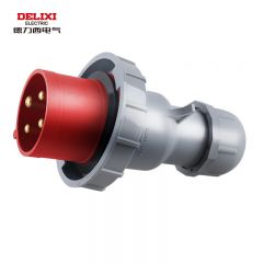 德力西电气 工业用插头 DEP2-0242 IP67 32A 4芯