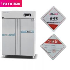 乐创（lecon） 商用消毒柜酒店餐厅厨房立式热风循环消毒碗柜 双门豪华工程款LC-J-XGH720