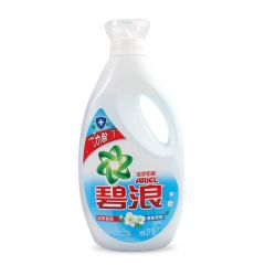 碧浪 洁净更除菌清雅茉莉洗衣液2kg除螨洁净更除菌去污自然清新香
