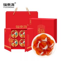 福东海 长白山足龄蜜片切片即食蜂蜜参片养生送礼送长辈 人参蜜片四拼礼盒180g
