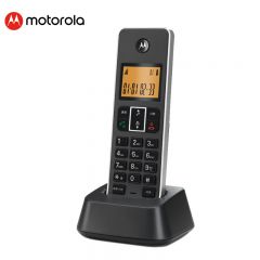 摩托罗拉（Motorola） C7501RHC子机自动录音电话机座机固定黑色需搭配主机使用