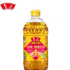 鲁花  香飘万家5S压榨一级浓香花生油1L