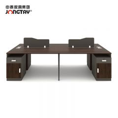 中泰（jongtay） J-JFBH282四人位办公桌屏风隔断卡座 2800W×1200D×750H