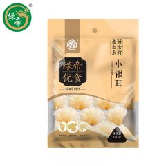 绿帝 干货易泡发煮银耳莲子桂圆百合羹伴侣 小银耳100g 1袋