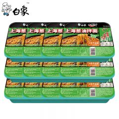 白象 上海葱油风味114g*12碗 方便面整箱 大辣娇 拌乐多干拌面速食面条 泡面