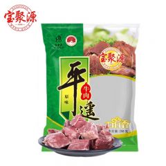 宝聚源 平遥牛肉口口香（原味）独立包装 休闲零食小吃 山西特产258g*2