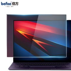 倍方 74109 电脑显示器防蓝光膜 笔记本防蓝光抗反光保护膜 台式电脑防蓝光保护膜 15.6英寸（16：9）