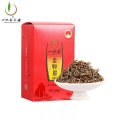 一杯香 红茶福建武夷山蜜香型茶叶2024新茶自己喝正山小种 1星 金骏眉100g