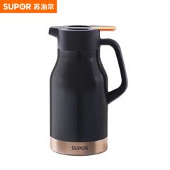苏泊尔（SUPOR） KCV15BF50 保温壶家用大容量保温水壶热水瓶超强锁温保温壶烟雨灰1.5L