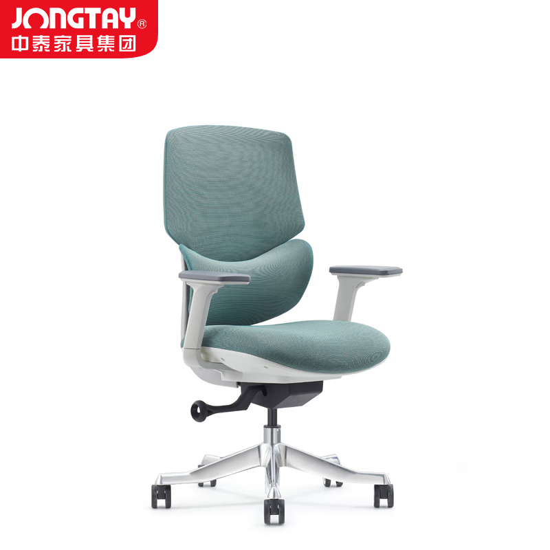 中泰（jongtay） J-HVF818B-L电脑椅人体工学椅办公职员椅480W×520D×1040H