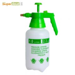 舒蔻 （Supercloud）气压式喷壶 浇花园林洒水消毒多用途喷水壶 S-060白色喷壶1L