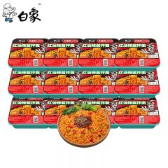 白象 方便面整箱 大辣娇 拌乐多干拌面速食面条 泡面 红油辣酱拌面111g*12盒