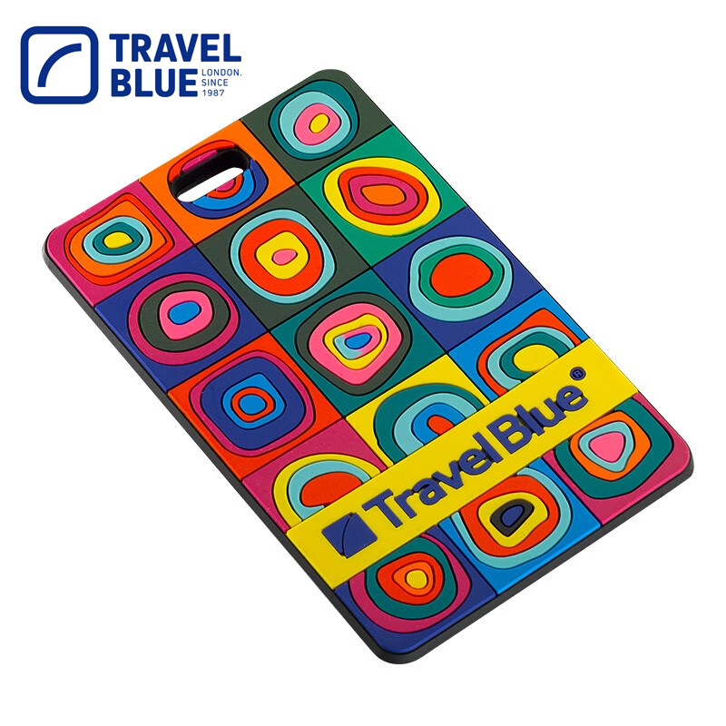 蓝旅（TRAVEL BLUE） 102姓名标签行李牌防丢登机牌挂件旅行箱吊牌行李箱挂牌