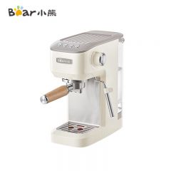 小熊（Bear） 咖啡机 半自动咖啡机 家用小型意式浓缩15Bar泵压式 手动打奶泡 KFJ-N12V1