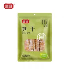 富昌 笋干200g 黄尖笋菜干山笋野竹毛竹笋干 特产干货火锅蔬菜食材