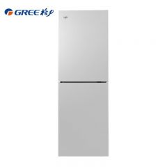 格力（GREE） 晶弘198L二门风冷无霜冰箱节能低噪离子长效净味小型家用电冰箱迷你宿舍租房小巧 BCD-198WEC/现代银