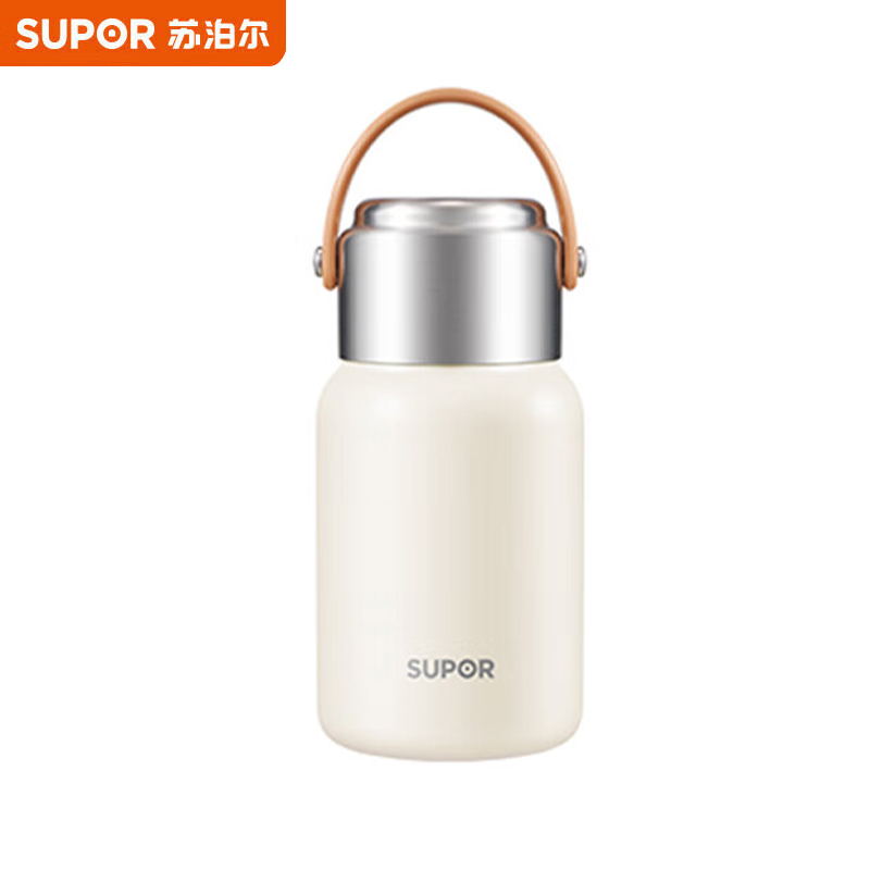 苏泊尔（SUPOR） 多饮随享保温杯316L不锈钢700mL大容量学生户外水杯KCV70BK10白