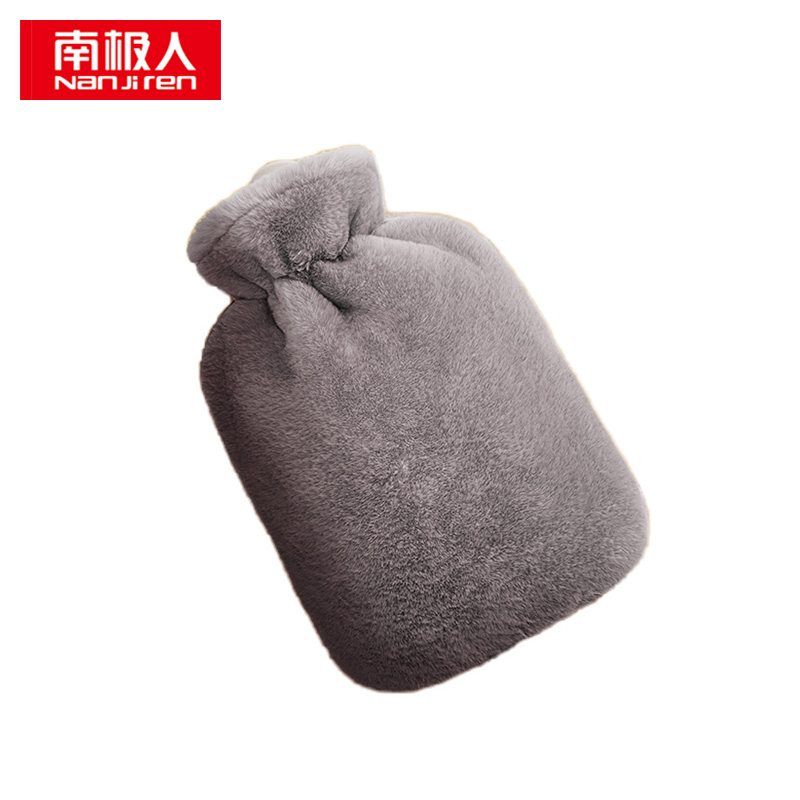 南极人（Nanjiren） 注水PVC热水袋 超柔灰 2000ML S114425