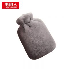 南极人（Nanjiren） 注水PVC热水袋 超柔灰 2000ML S114425