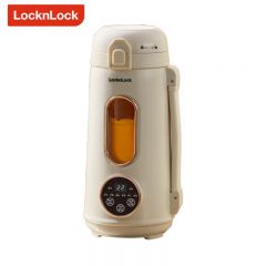乐扣乐扣（LOCK&LOCK） EJM3235WHT 便携式破壁宝宝辅食机便携电热水壶养生机豆浆机家用烧水壶电水壶养生壶榨汁机多功能辅食料理机