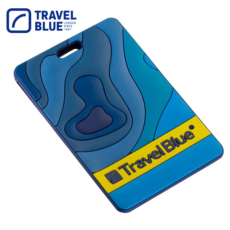 蓝旅（TRAVEL BLUE） 101姓名标签行李牌防丢登机牌挂件旅行箱吊牌行李箱挂牌