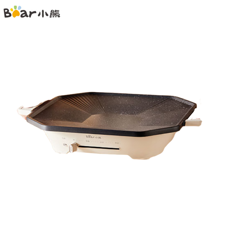 小熊（Bear） DKL-E12Y2家用无烟电烤炉多功能烤肉锅架烤户外韩式一体烤肉机电烤盘