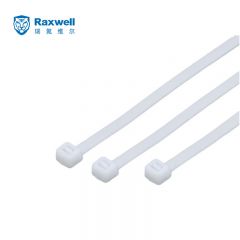 瑞氪维尔（Raxwell） 自锁式尼龙扎带 理线带 5*380 白色多功能捆线带200根/包 RECT0006
