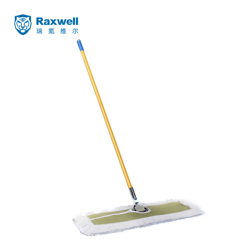 瑞氪维尔（Raxwell）  豪华型大堂尘推 平板拖把 加粗棉线拖布110cm带杆1套 RJTMB014