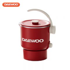 大宇（DAEWOO） S32便携式烧水壶电水壶折叠316不锈钢 旅行出差家用养生冲奶电热水壶学生泡面杯 0.8L 316不锈钢丨复古红