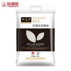 裕道府 五常生态香米10kg 东北大米五常生态香米东北核心产区大米福利新米20斤