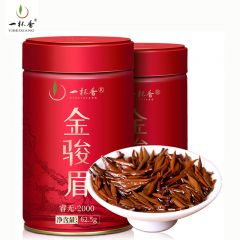 一杯香 金骏眉 睿无2000 散茶62.5g*2罐 红茶 金骏眉武夷山特级