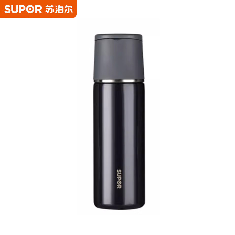 苏泊尔（SUPOR） KC50HY30保温杯316L不锈钢随享便携泡茶杯500ml大容量深海蓝