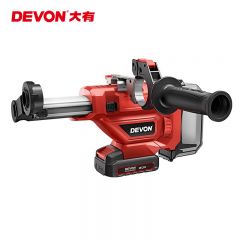大有（Devon）20V锂电集尘器4715钻孔集尘器家用电钻除尘器墙面吸尘小型清灰吸尘器电动工具 4715单机头（不含电池及充电器）