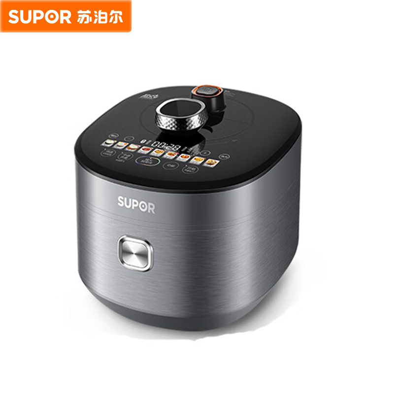 苏泊尔（SUPOR） 鲜呼吸 IH电压力锅5L家用智能预约112kpa电饭煲高压锅8min速菜SY-50HC8015Q灰色