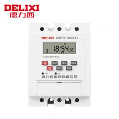德力西电气 KG317T时控开关 三相大功率定时器 水泵定时开关 时间控制器 AC380V（个）