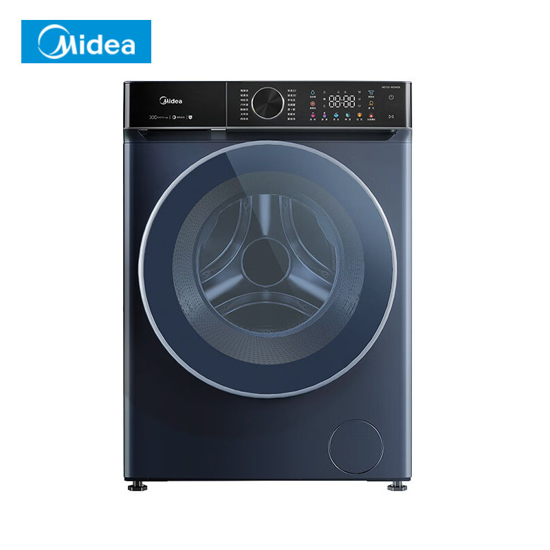 美的（Midea） MD100-910ADE滚筒洗衣机全自动家用10公斤洗烘一体 轻净直驱系列 直驱变频 银离子杀菌 智能烘干