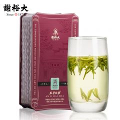 谢裕大 茶叶 新茶上市 特级 听装 铭门3000自饮绿茶 安吉白茶90g