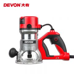 大有（Devon）1300W电木铣1316-1木工雕刻机开槽机修边机DIY五金电动工具 官方标配