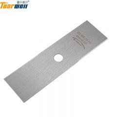 道什威尔（TOSRWELL）一字白钢割草机刀片圆锯片合金锰钢锋利加长加厚割灌机通用