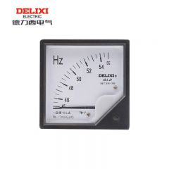 德力西电气 模拟指示电测量仪表6L2 频率表 45-55Hz 220V