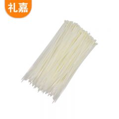 礼嘉（LIJIA） LJ-ZD20全新环保 强韧性 5x100mm 自锁式尼龙扎带 白色 100条/包