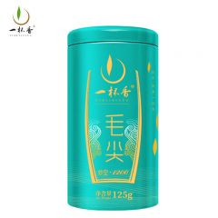 一杯香 绿茶头采毛尖茶 明前头采毛尖茶250g礼盒装（125g*2罐）