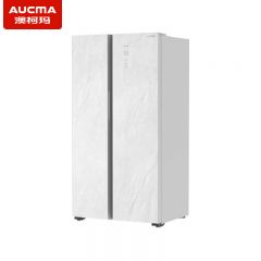 澳柯玛（AUCMA） BCD-609WPGNEV 对开门冰箱双开门冰箱家用一级能效变频无霜大冷冻玻璃面板609升冰珀白